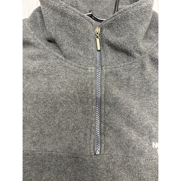 The North Face Pullover Men's Size XXL 800 Quarter Zip Fleece Gray Warm Vintage - Picture 3 of 6